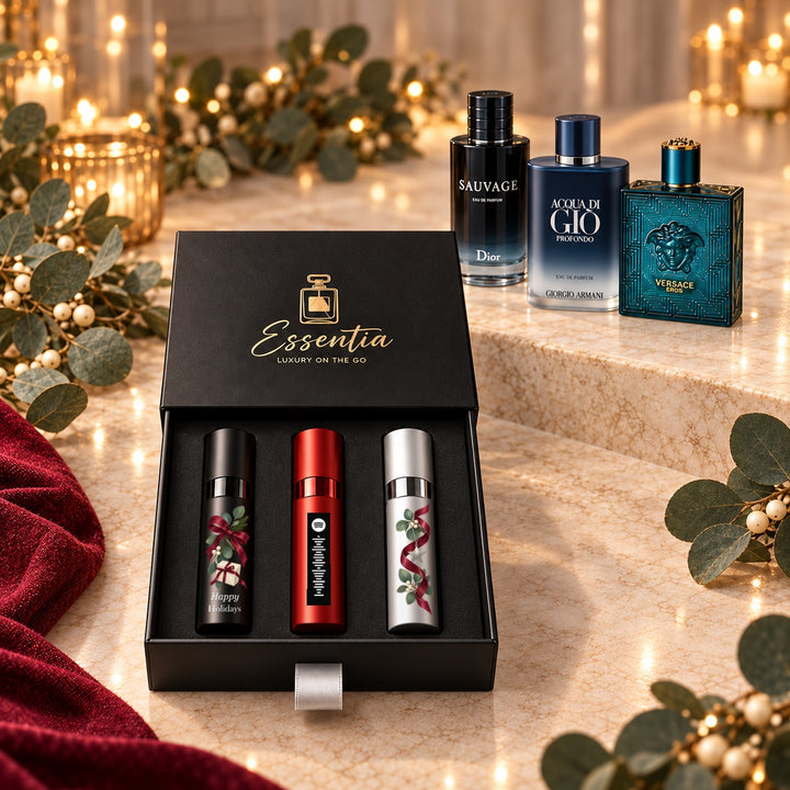 Happy Holidays Fragrance Gift Set — For Him